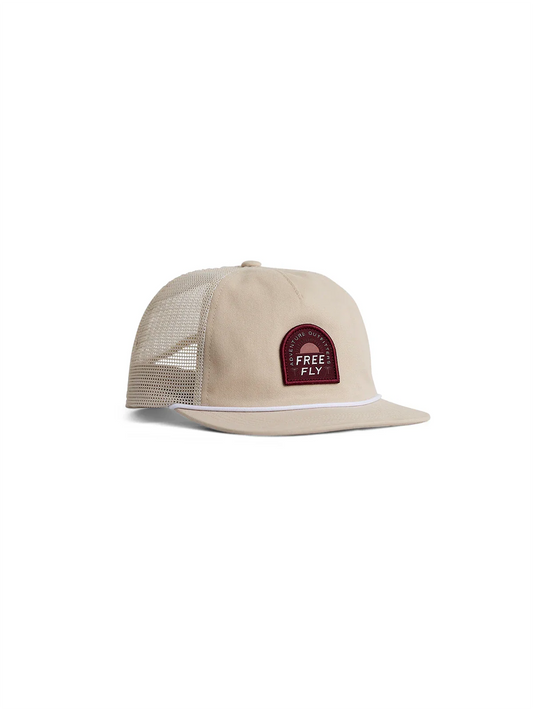 Adventure Outfitters 5-Panel Trucker Hat - Stone