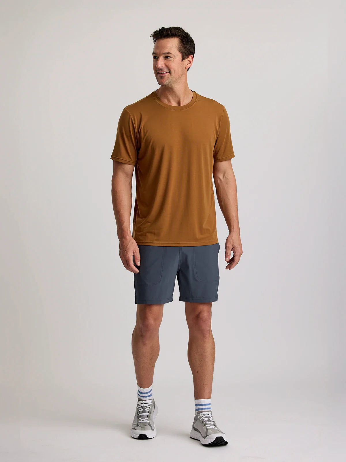 Men's Active Breeze Short Lined – 5.5" - Storm Cloud