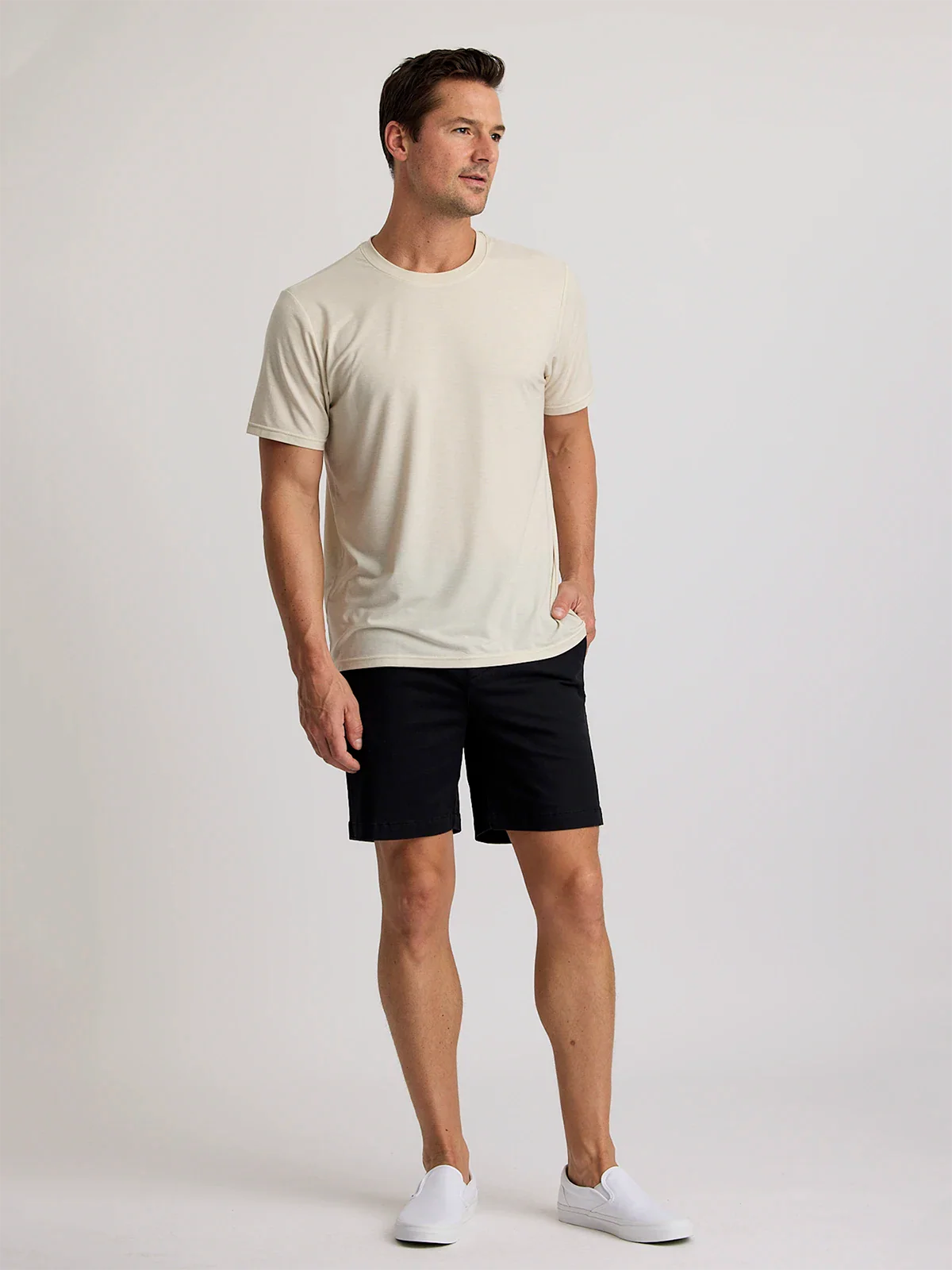 Men's Elevate Lightweight Tee - Heather Birch