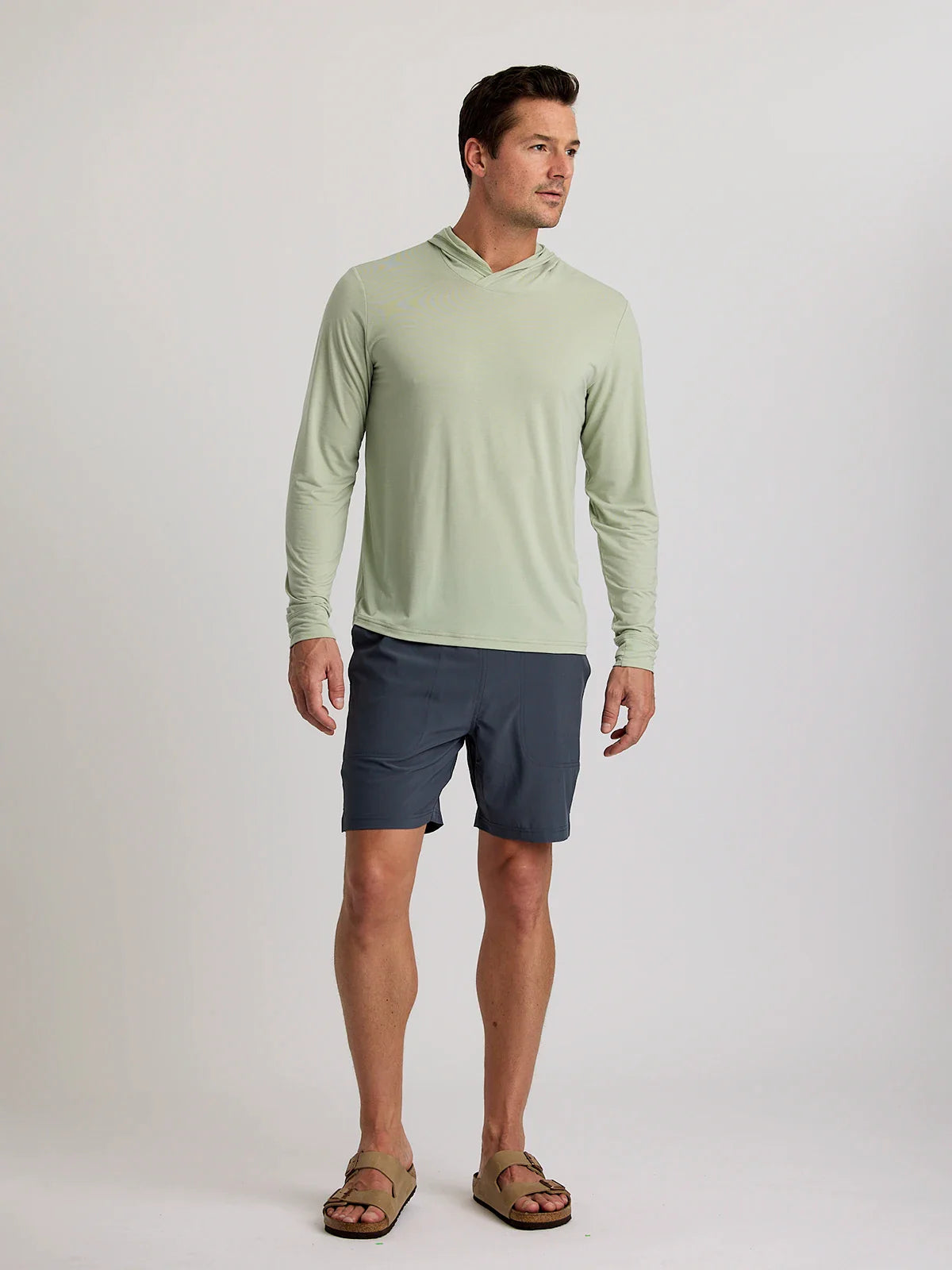 Men's Active Breeze Short Lined – 7" - Storm Cloud