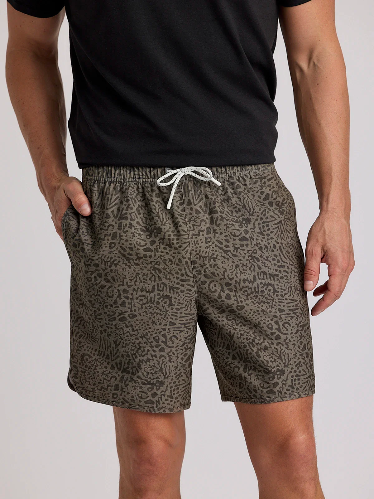 Men's Reverb Short Unlined – 7" - Drifter Print Fatigue