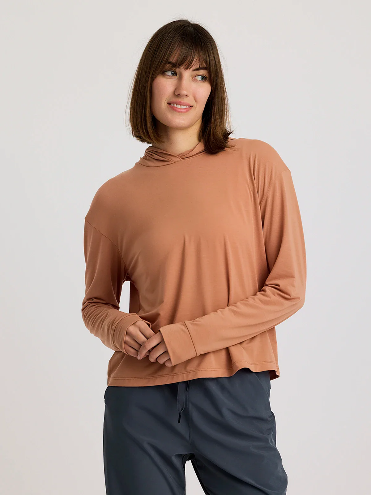 Women's Elevate Lightweight Hoodie - Canyon Clay
