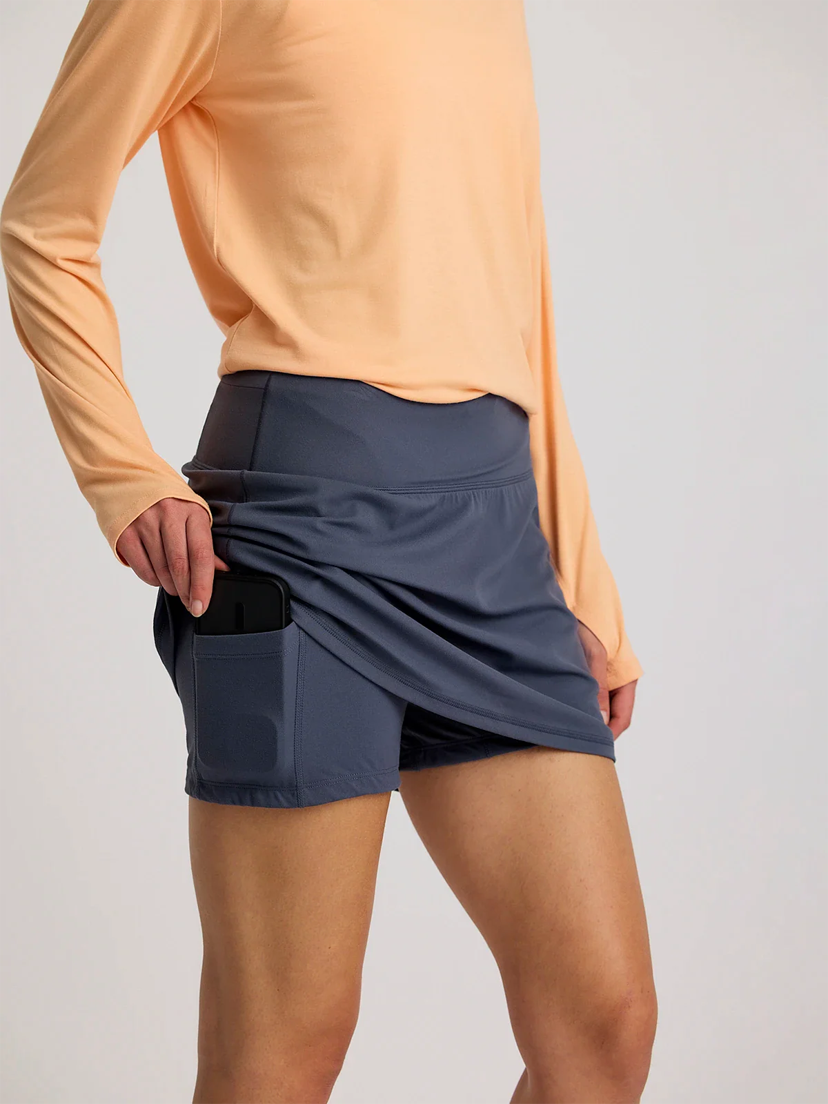 Women's All Day Skort - Storm Cloud