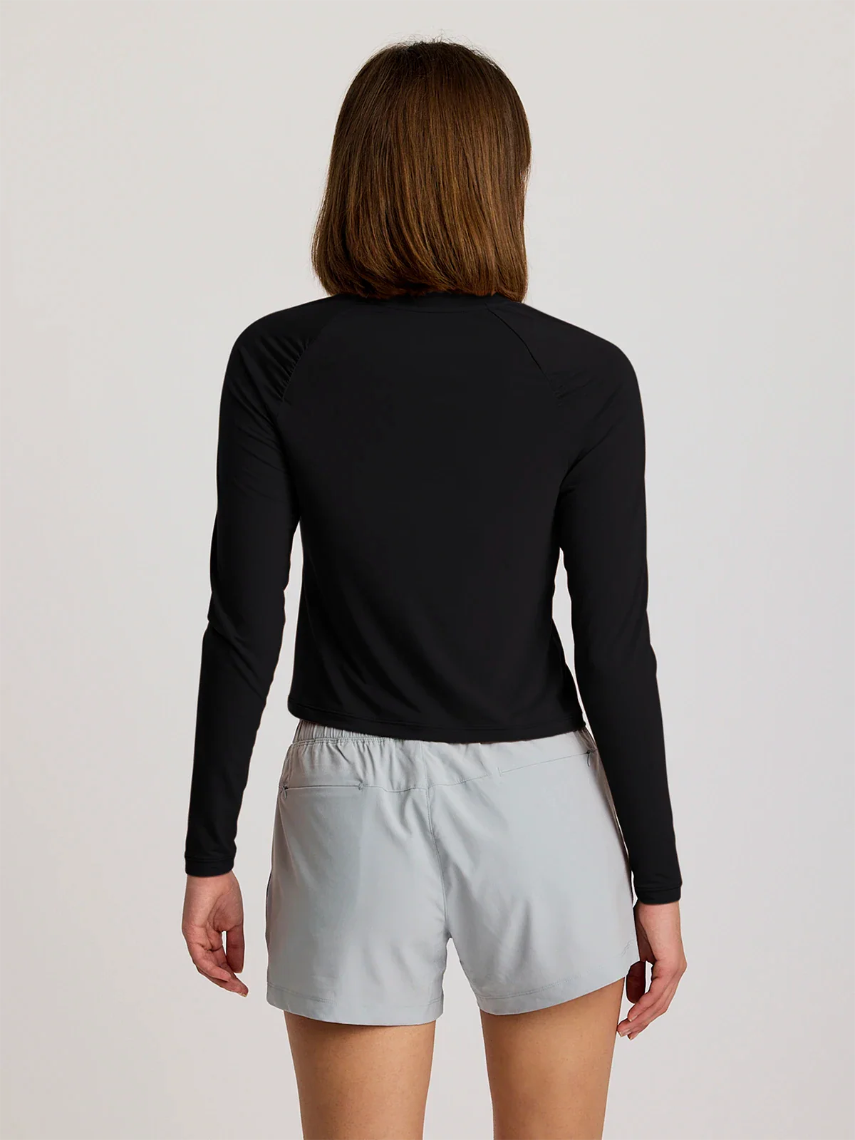 Women's Elevate Lightweight Fitted Long Sleeve - Black