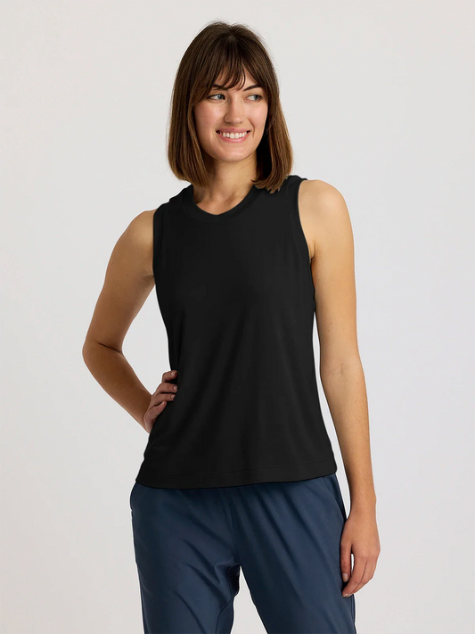 Women's Elevate Lightweight Tank - Black