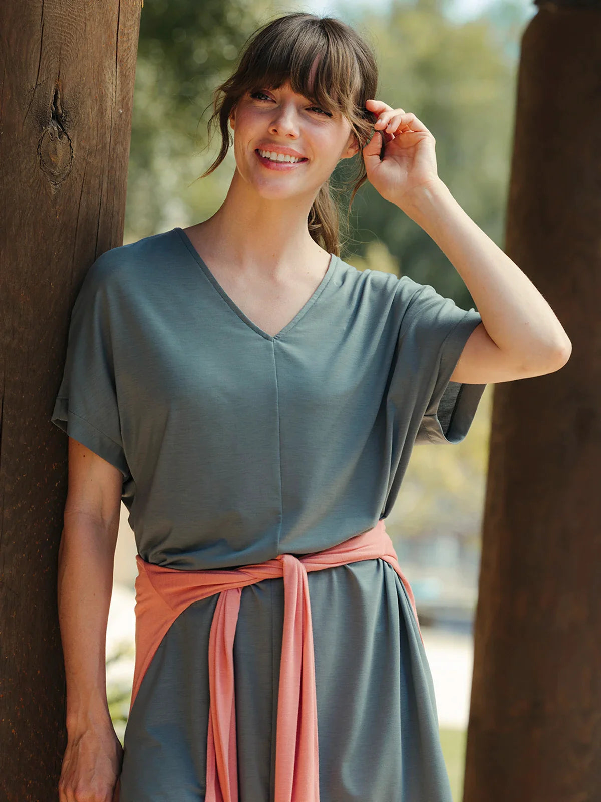 Women's Elevate Lightweight Coverup - Bluestone