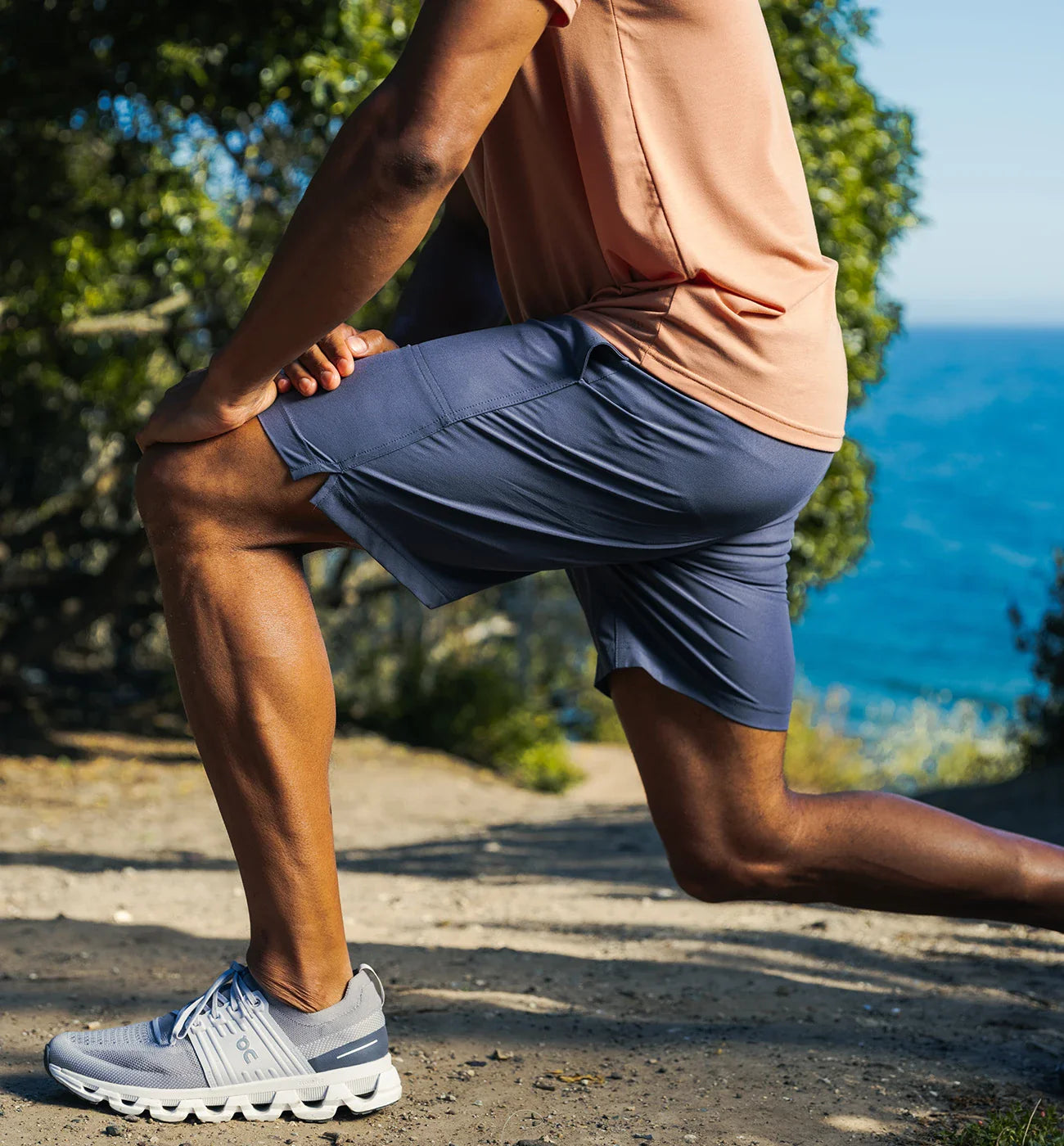 Men's Active Breeze Short Lined – 5.5" - Storm Cloud