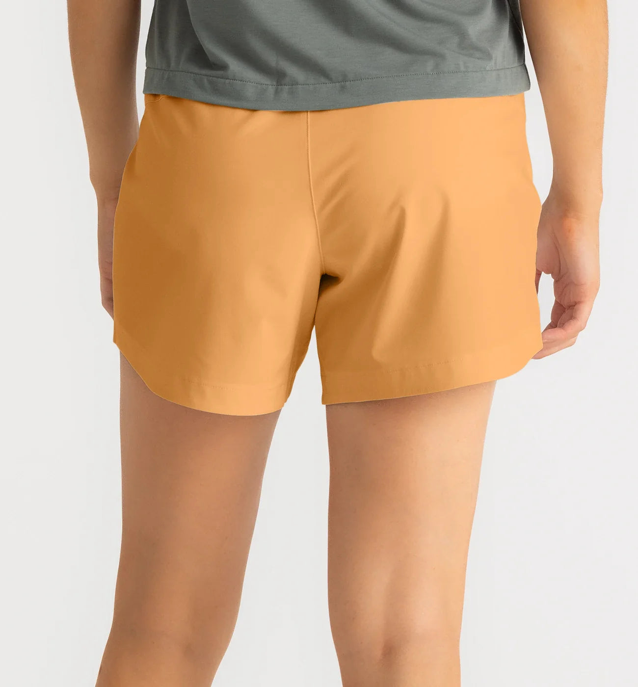 Women's Bamboo-Lined Active Breeze Short – 5" - Sand Dune