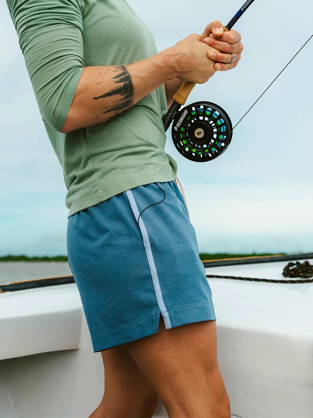 Women's Reverb Short - Pacific Blue