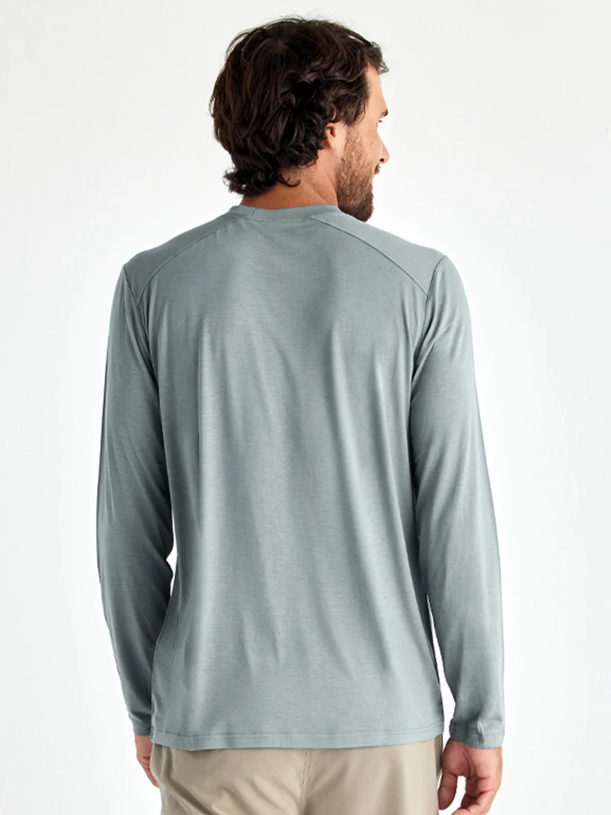 Men's Bamboo Lightweight Long Sleeve - Slate