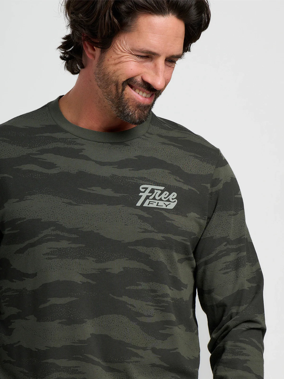 Hydro Mist Camo Long Sleeve - Hydro Mist Camo Dark Forest