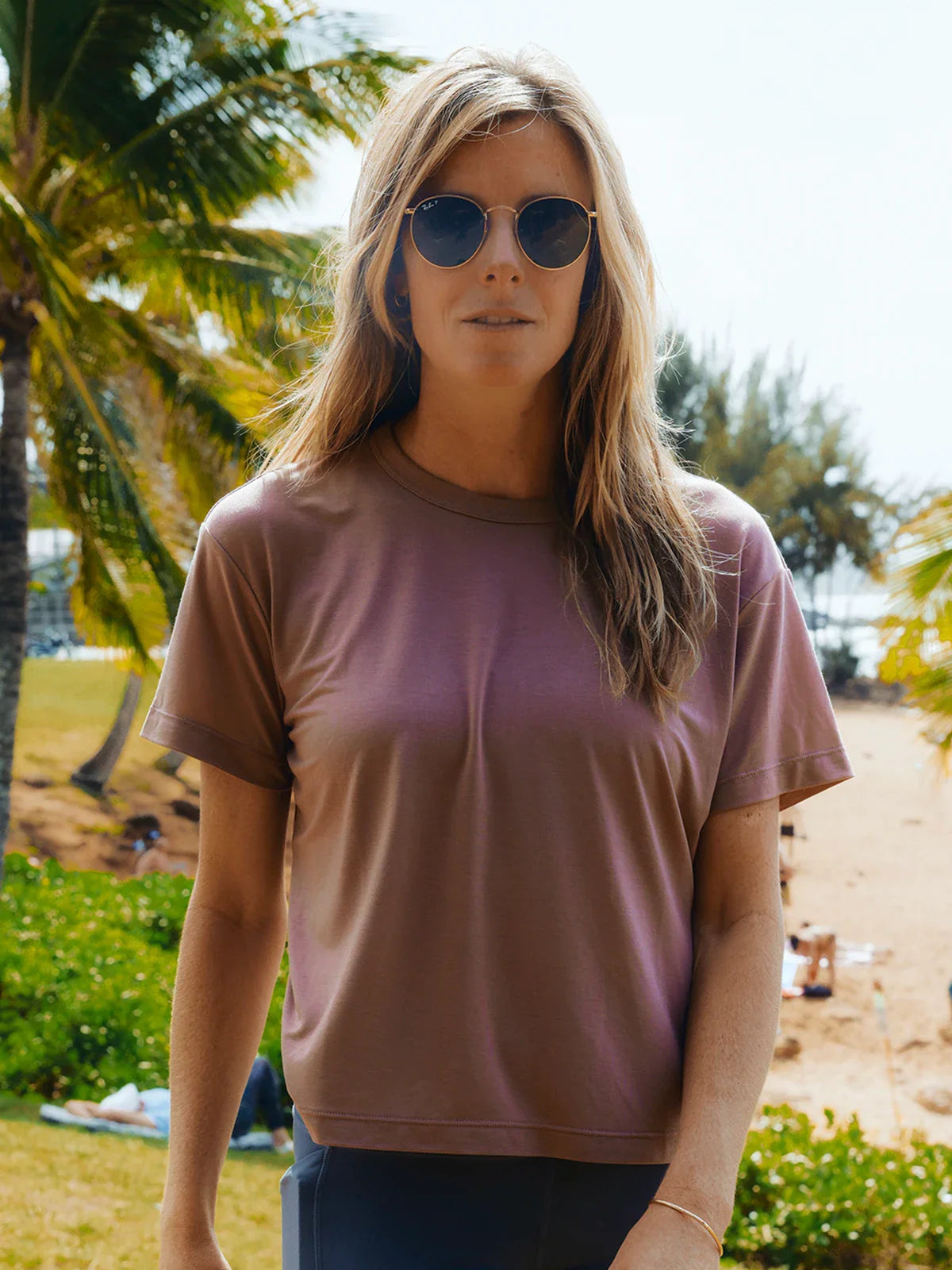 Women's Elevate Lightweight Tee - Ocean Mist