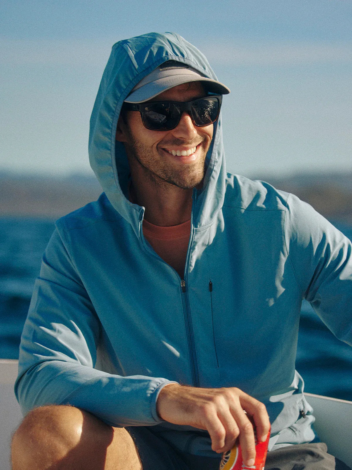 Men's Breeze Jacket - Blue Fog