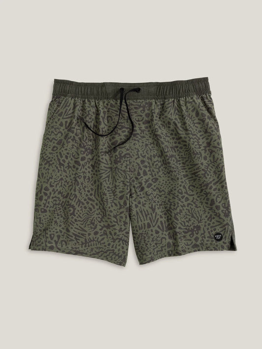Men's Palmera Trunk – 16" - Drifter Print Fatigue