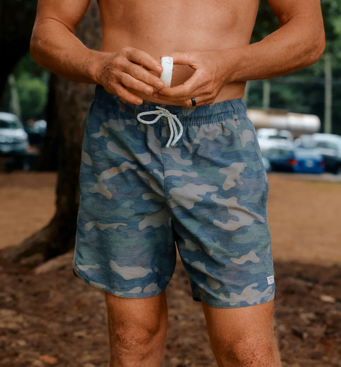 Men's Reverb Short Unlined – 7" - Woodland Camo