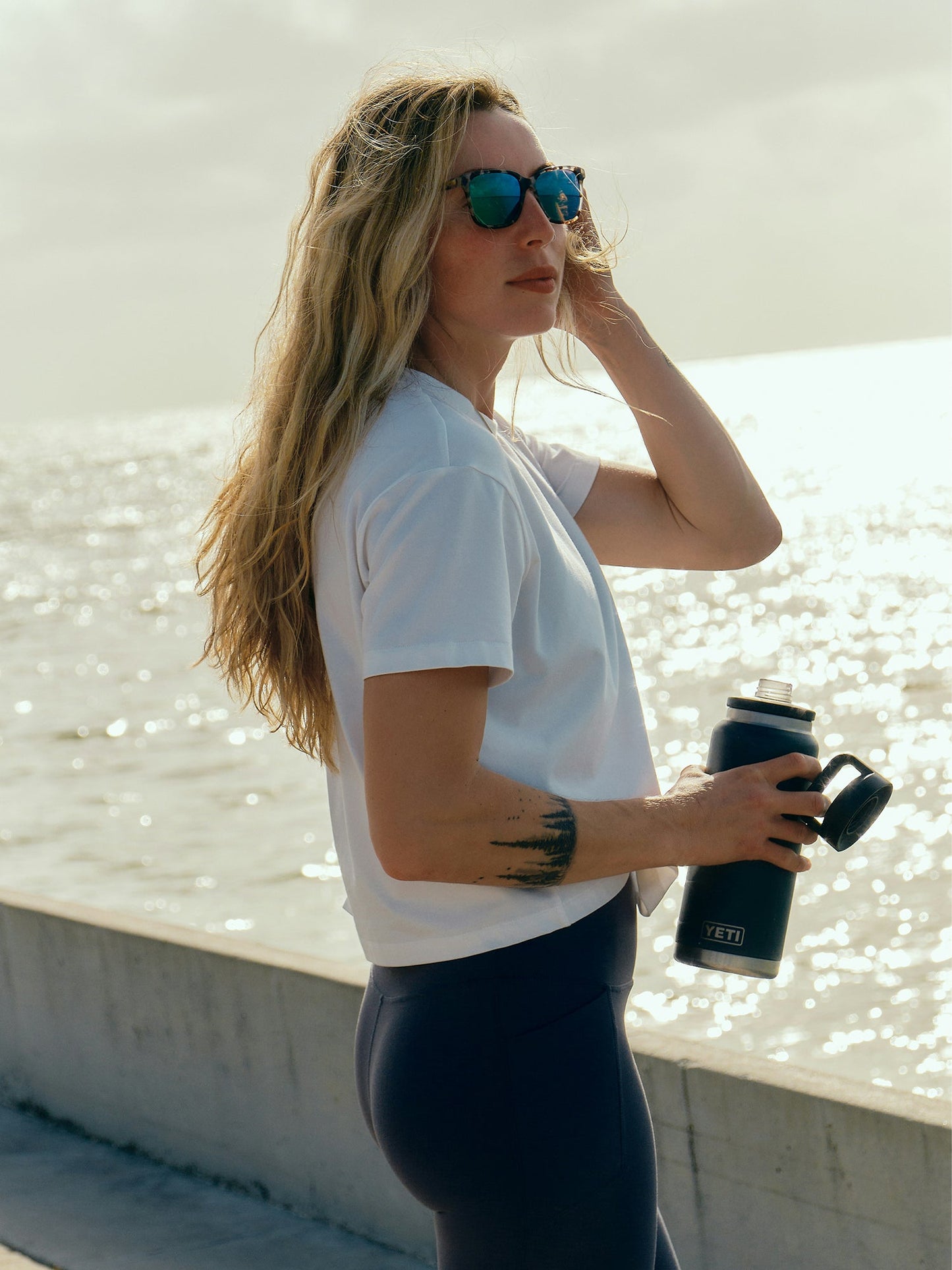 Women's Bamboo Current Boxy Tee - Redwood