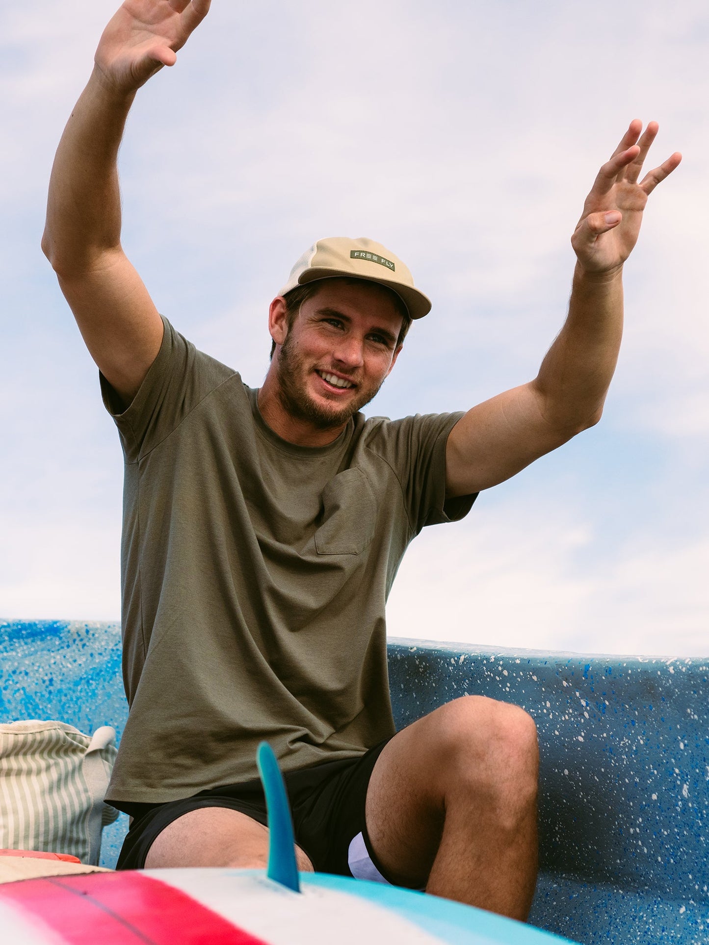 Men's Bamboo Current Pocket Tee - Legion Blue
